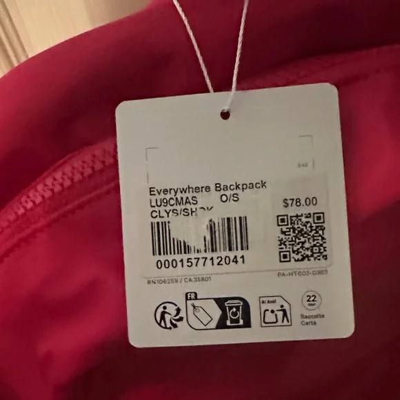 lululemon athletica Pink Backpack - Picture 2 of 8